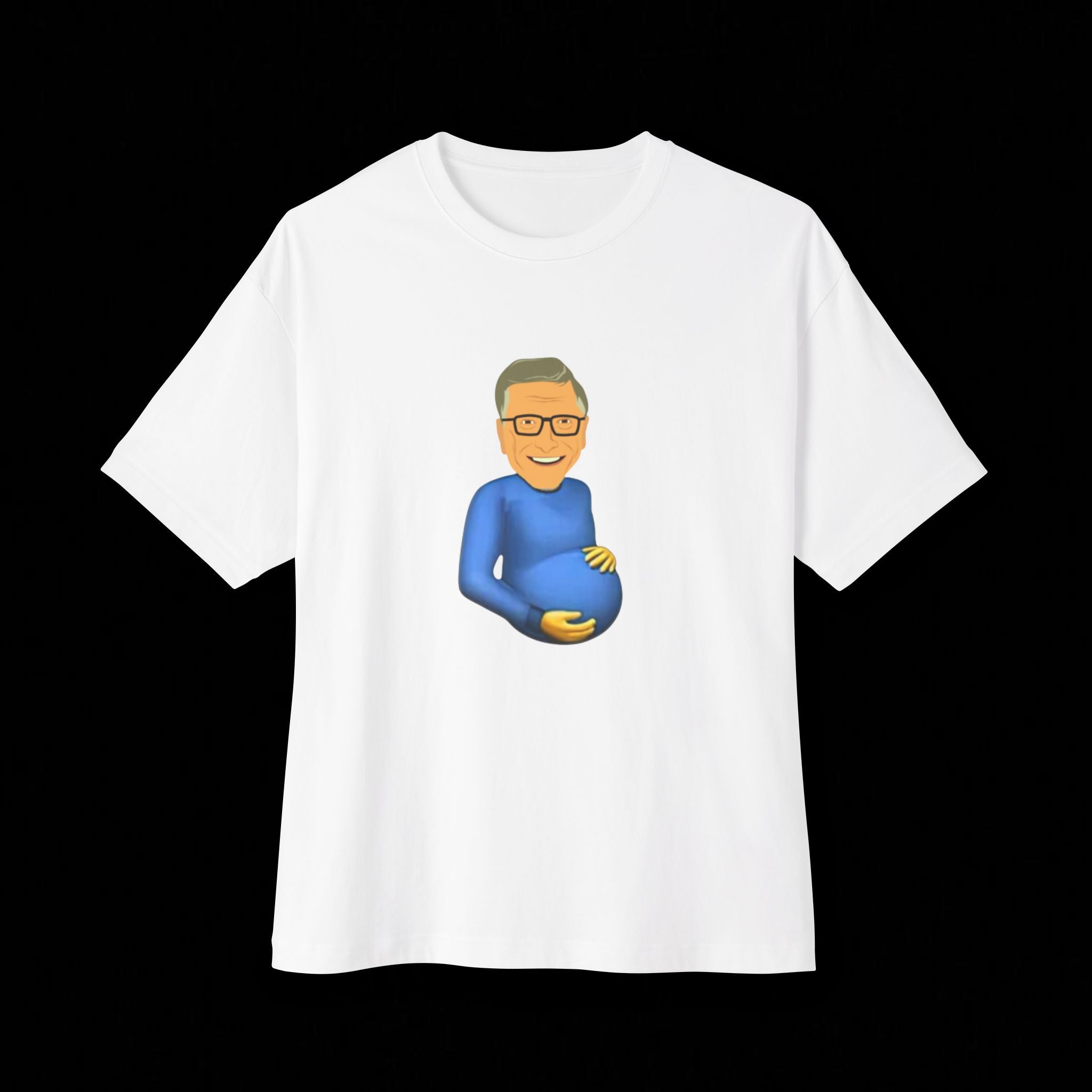 Bill Gates Pregnant Emoji Tee