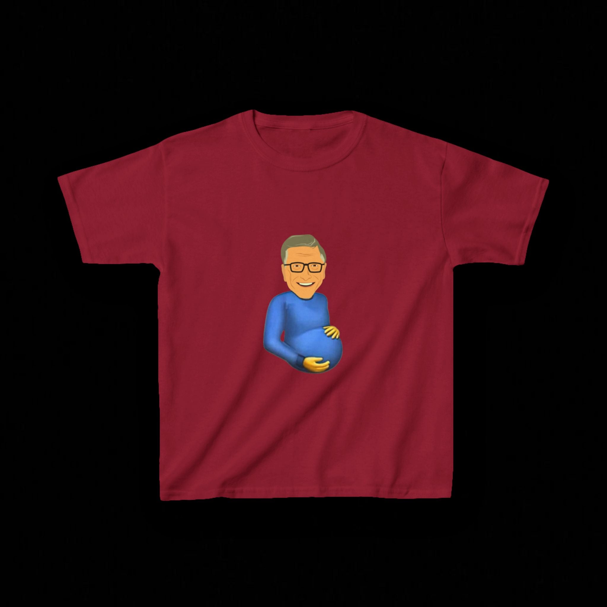 Kids - Bill Gates Pregnant Emoji Tee