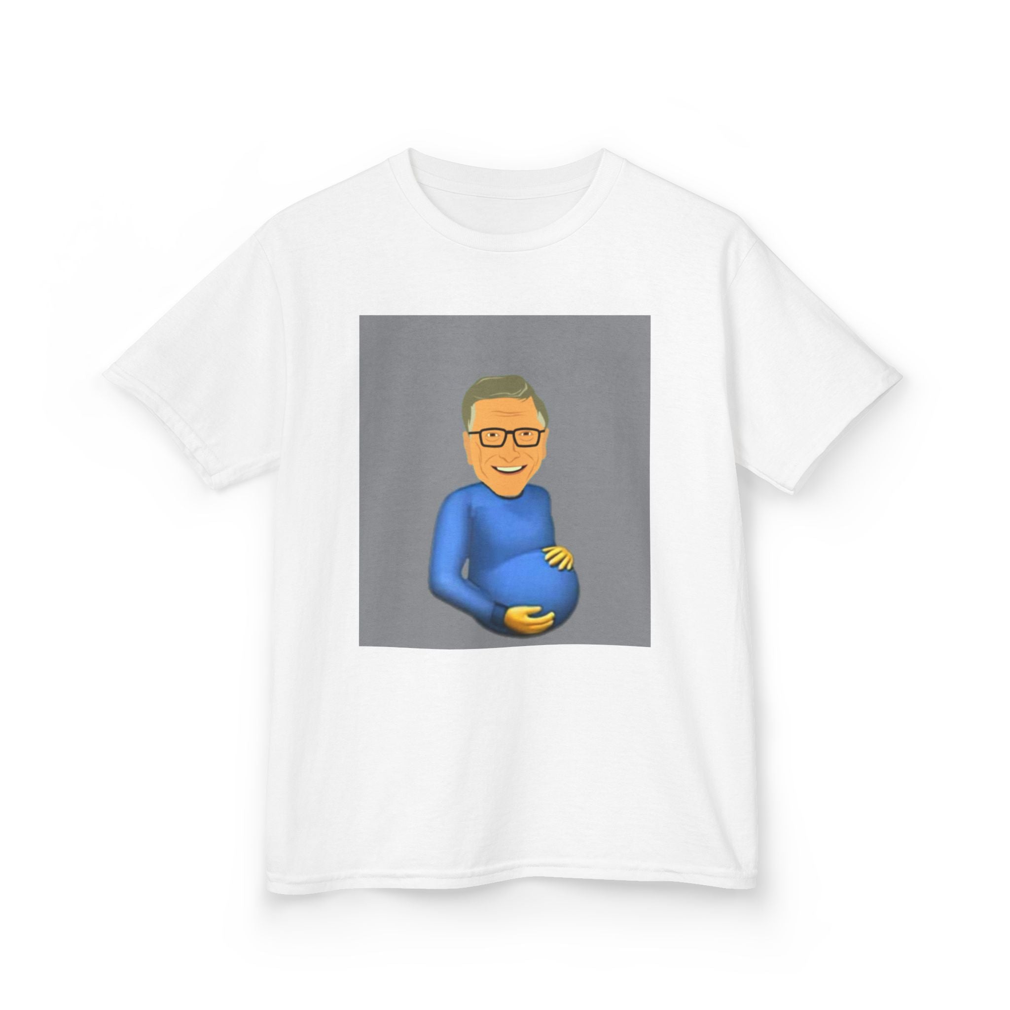 Kids - Bill Gates Pregnant Emoji Tee