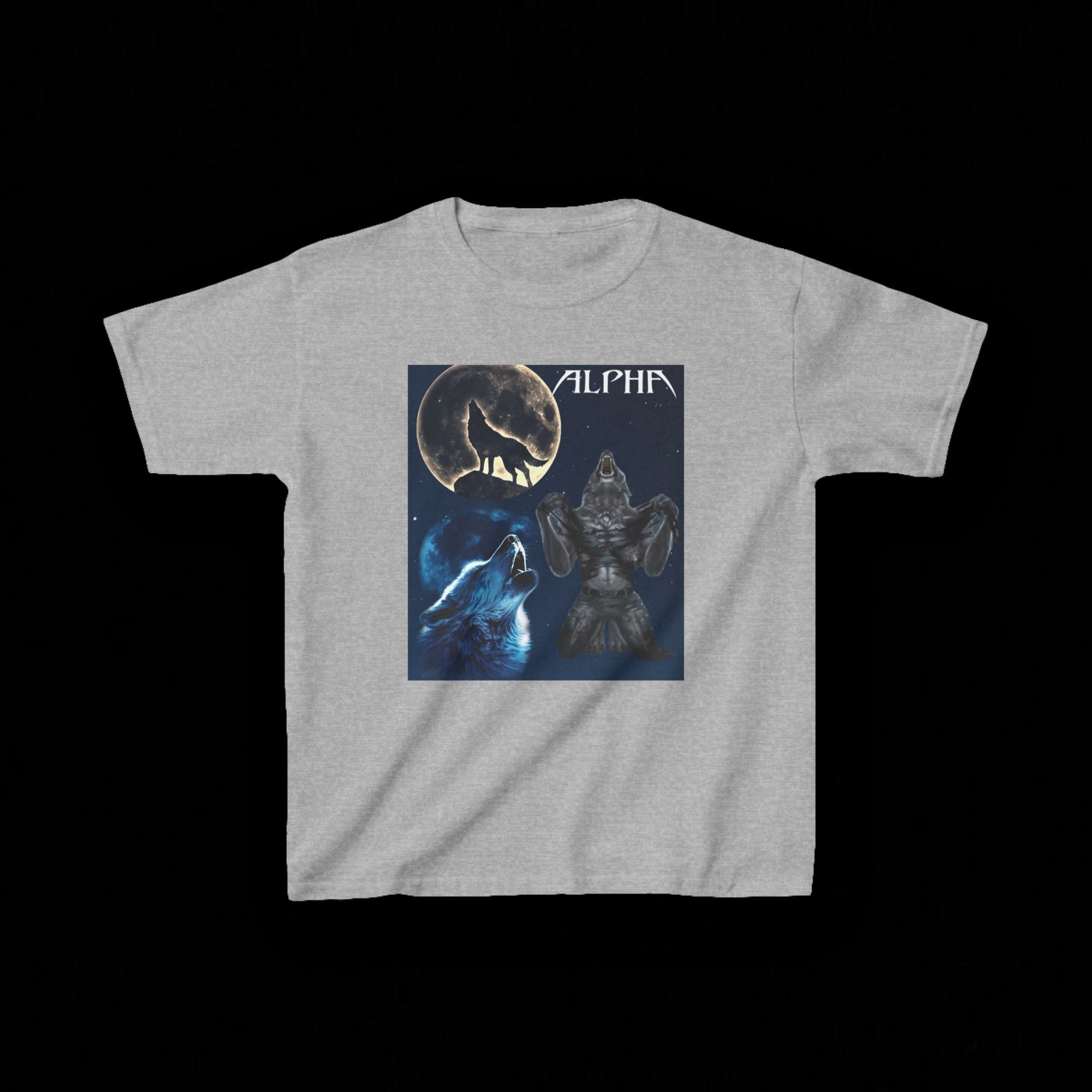 Kids - Alpha Lone Wolf Tee