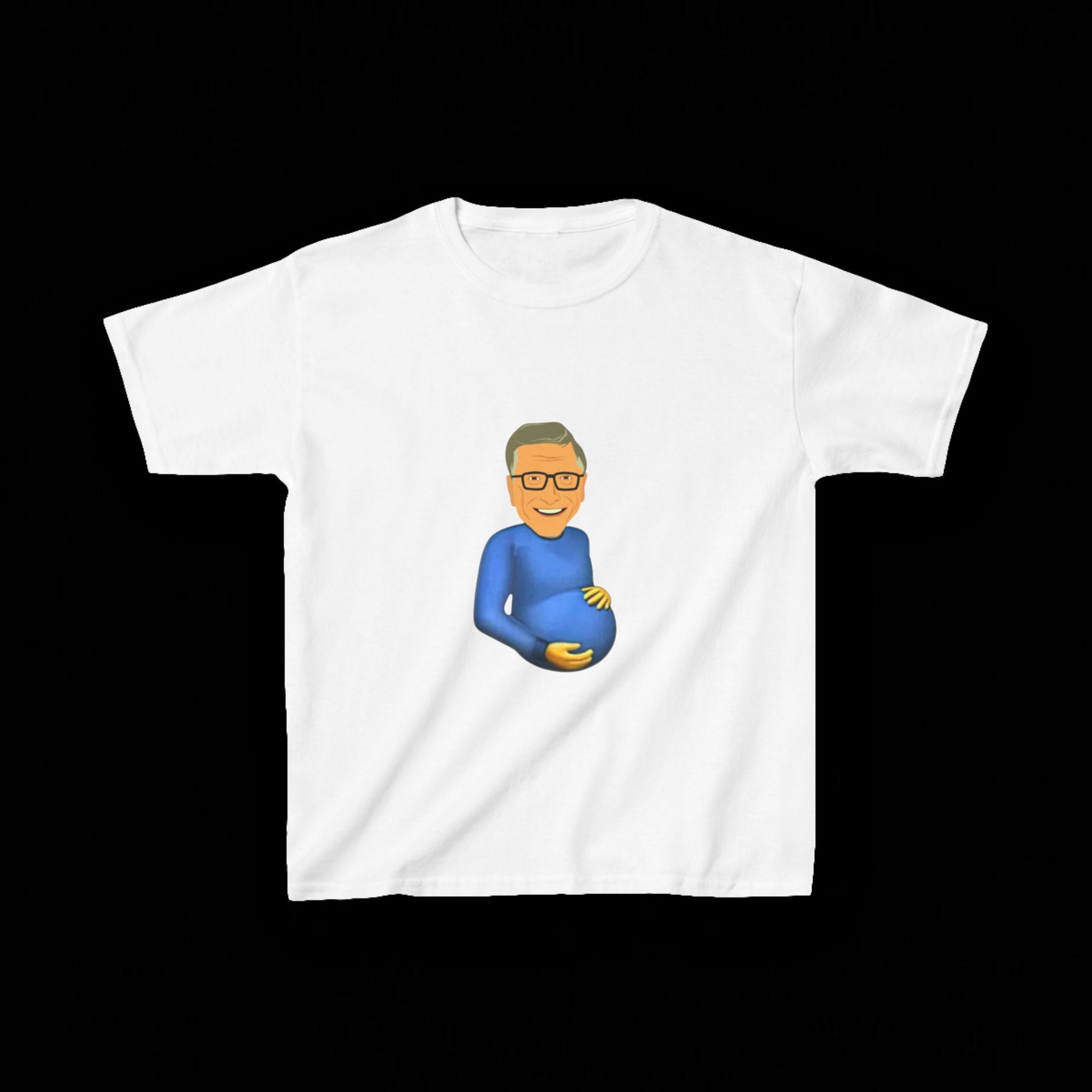 Kids - Bill Gates Pregnant Emoji Tee