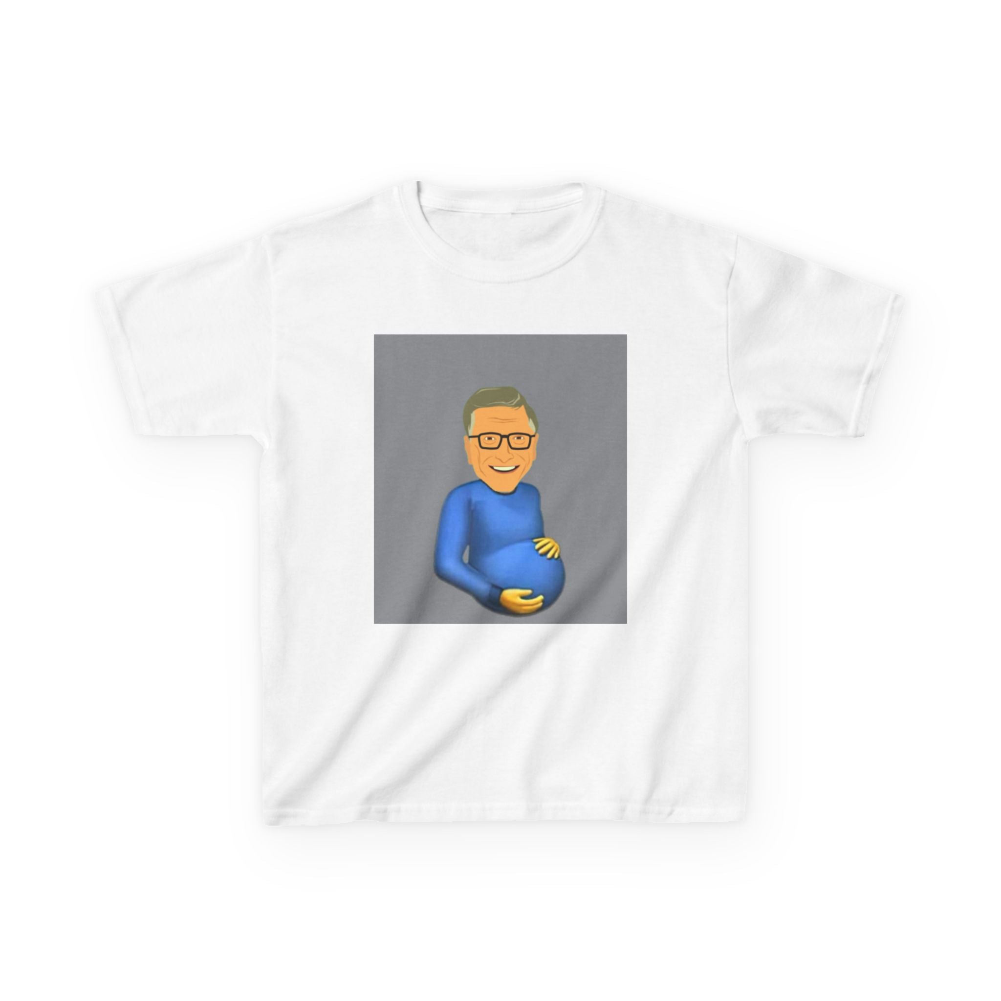Kids - Bill Gates Pregnant Emoji Tee