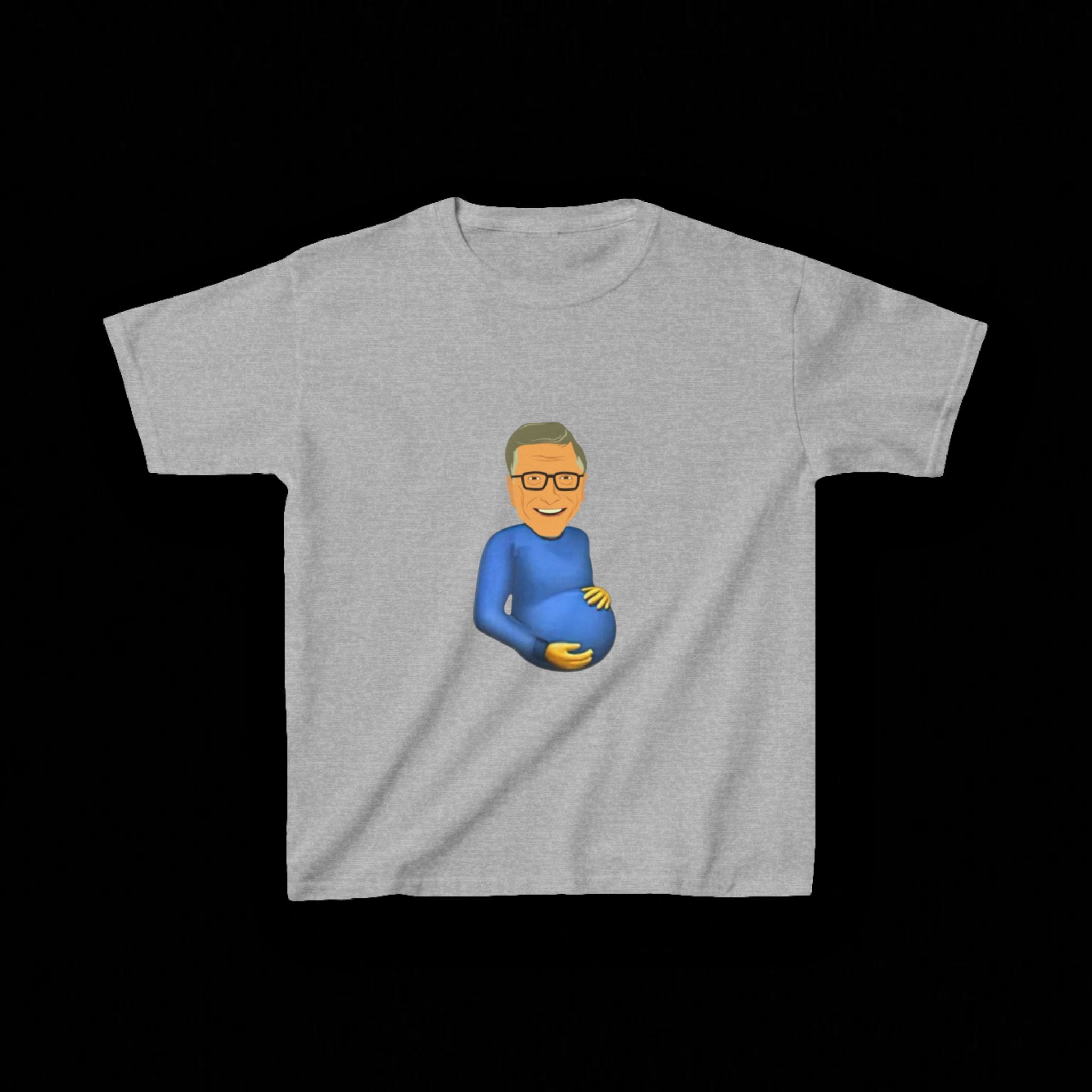 Kids - Bill Gates Pregnant Emoji Tee