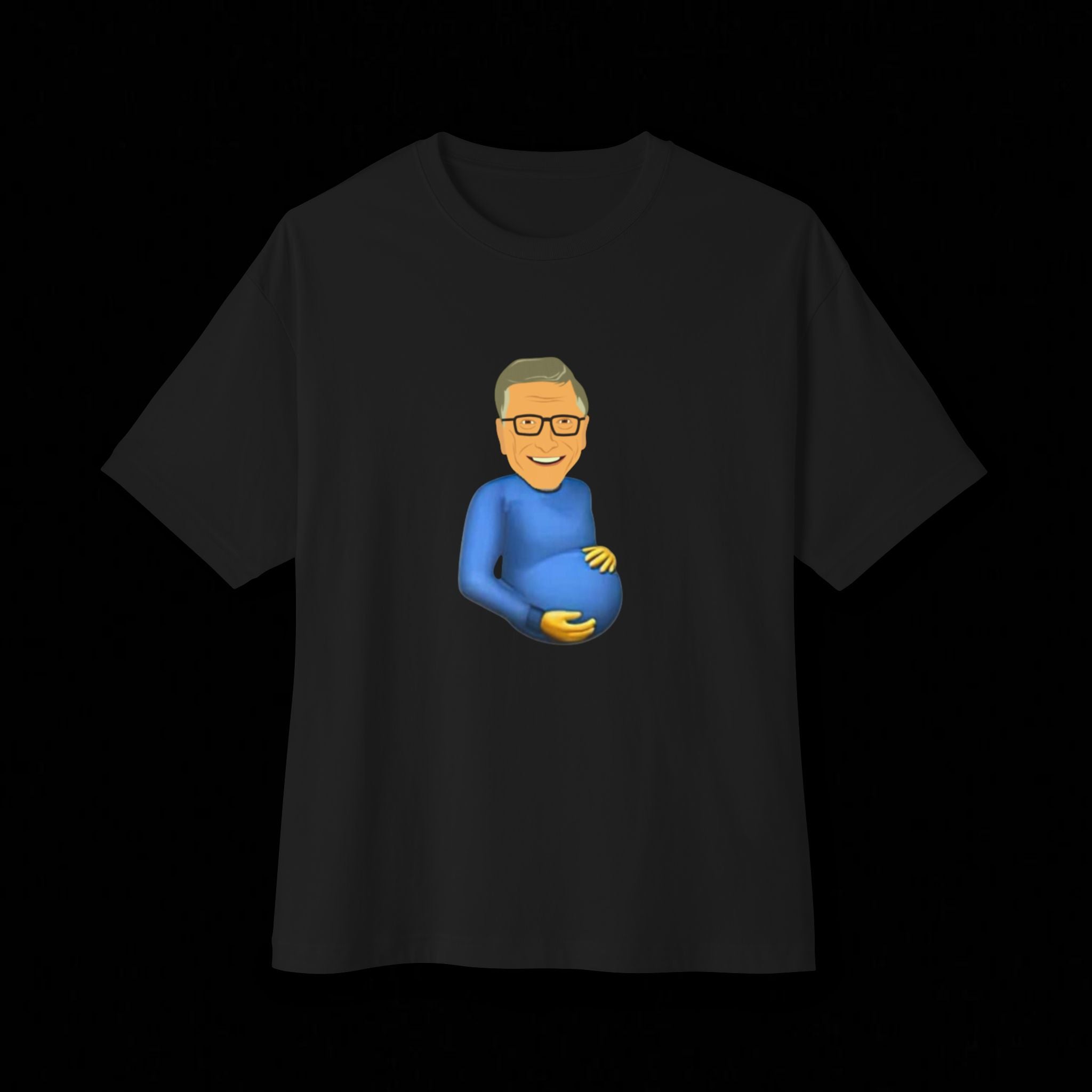 Bill Gates Pregnant Emoji Tee