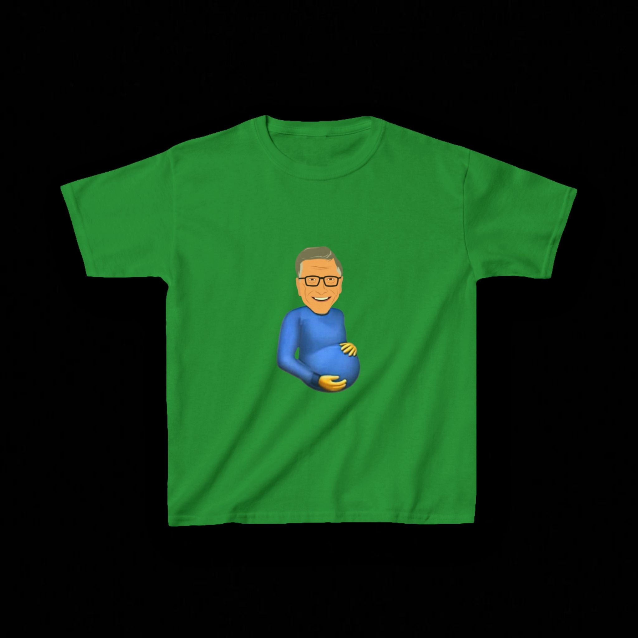 Kids - Bill Gates Pregnant Emoji Tee