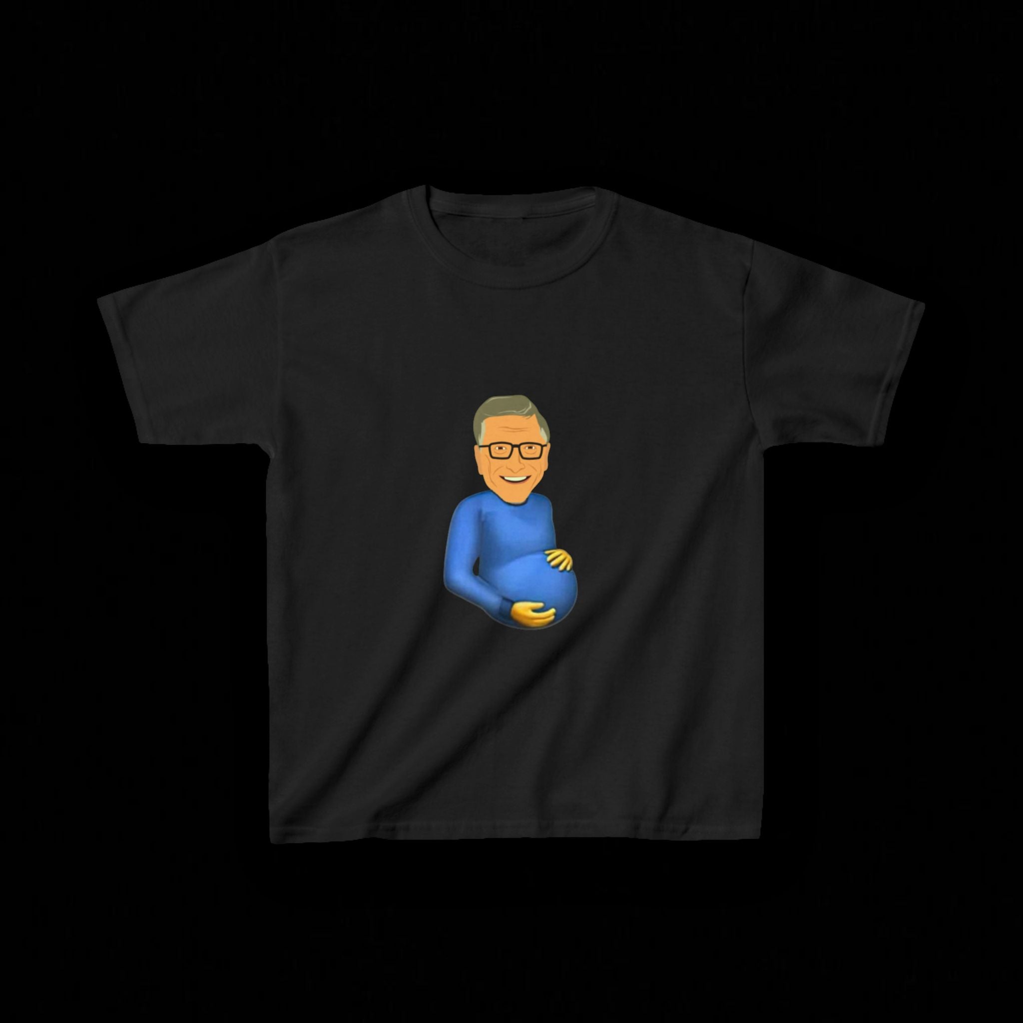 Kids - Bill Gates Pregnant Emoji Tee