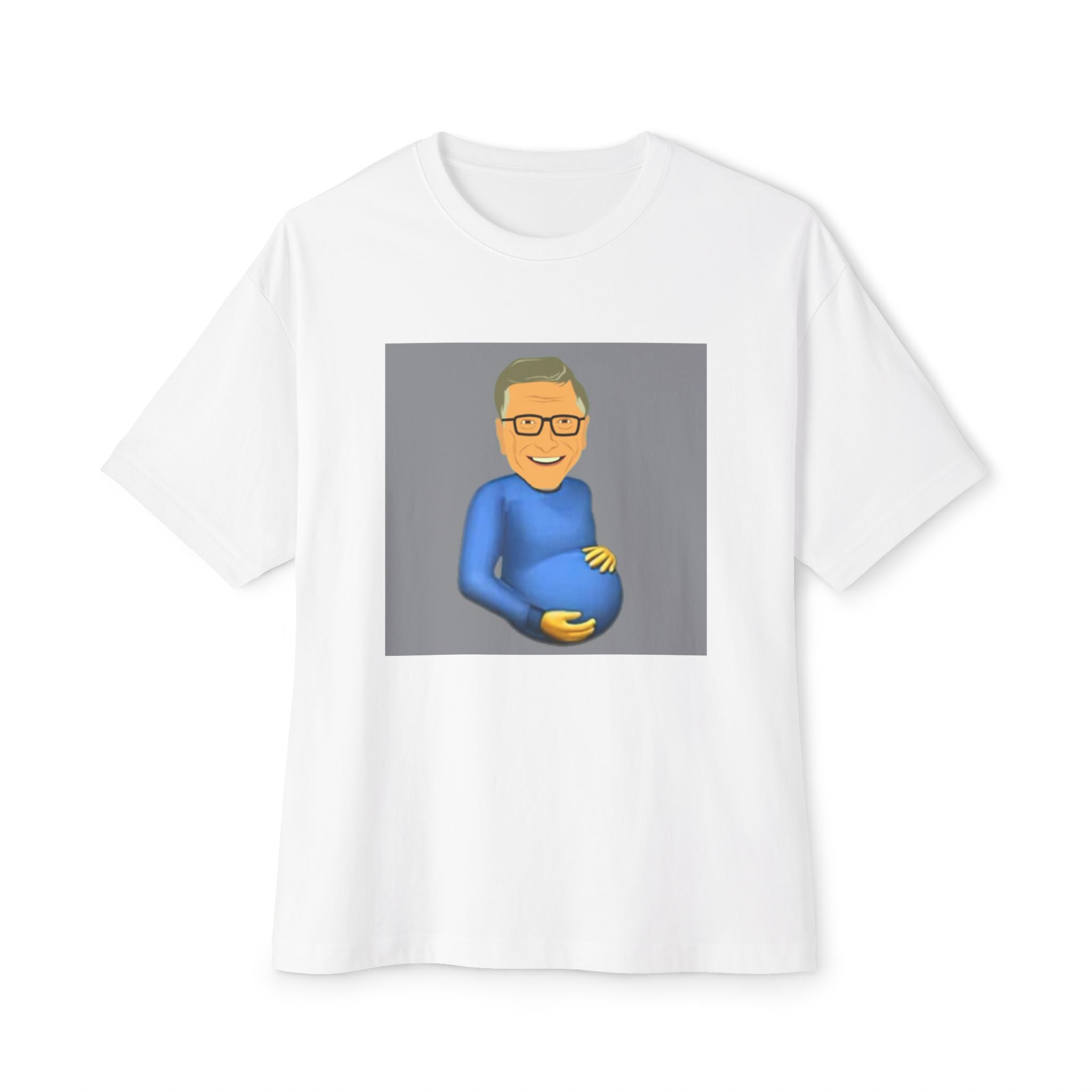 Bill Gates Pregnant Emoji Tee